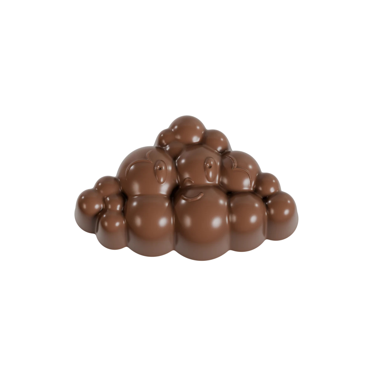 5002-Figür Modern Bubble (Baloncuk) Tasarımlı Polikarbon Çikolata Kalıbı