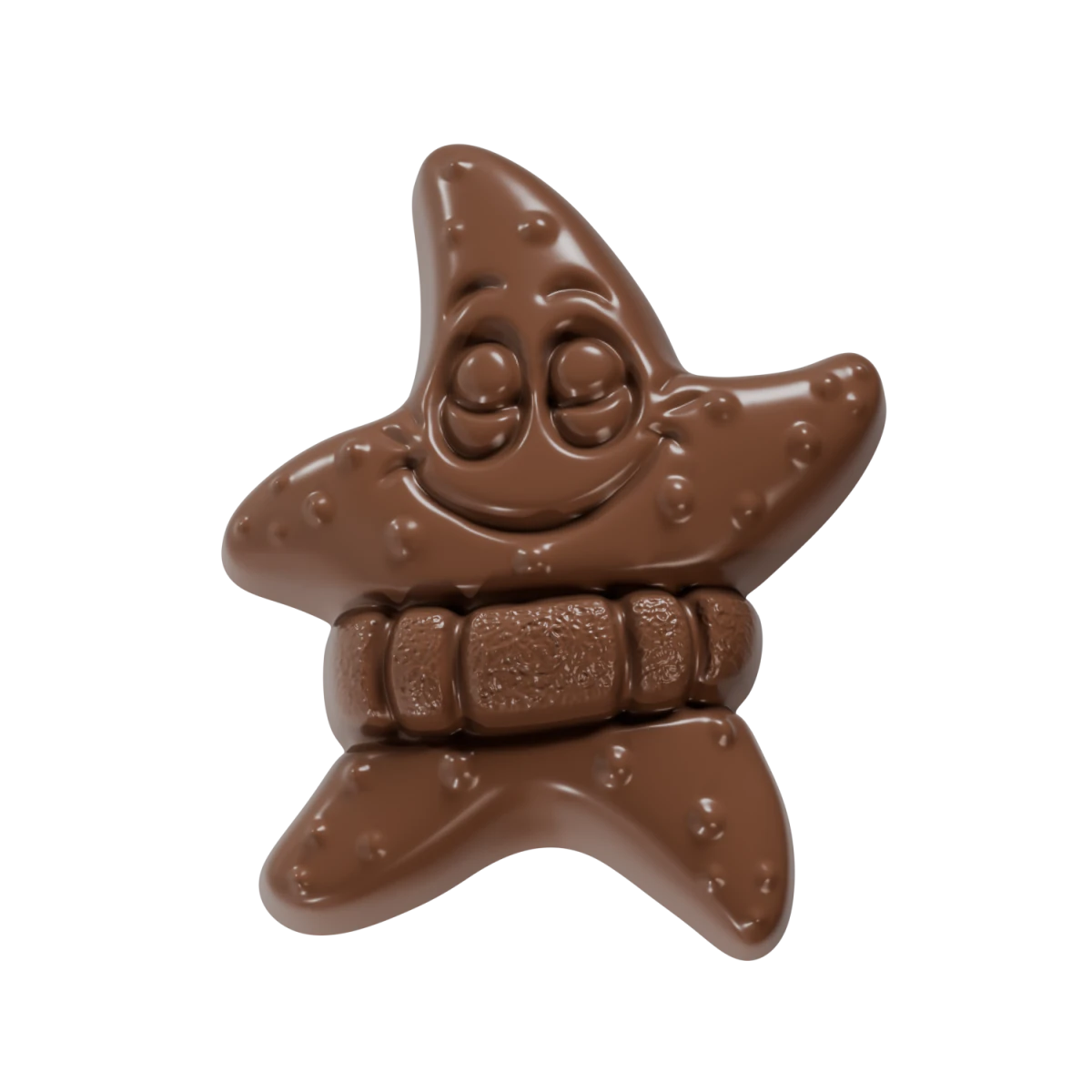 5006-Figür Can Simitli Deniz Yıldızı Polikarbon Çikolata Kalıbı
