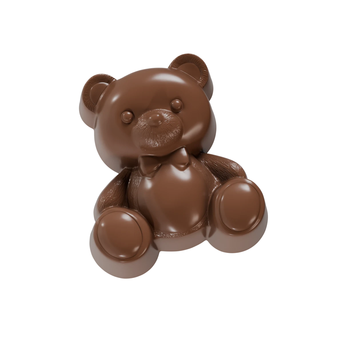 5009-Figür Sevimli Klasik Ayıcık Polikarbon Çikolata Kalıbı