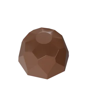 4002-Pralin Elmas Kesim Küre Modeli Polikarbon Çikolata Kalıbı