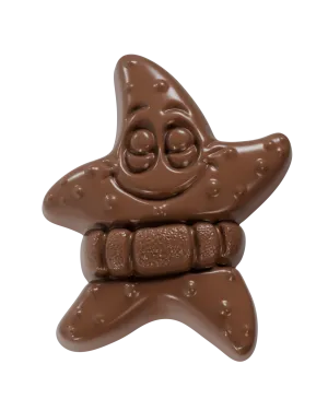 5006-Figür Can Simitli Deniz Yıldızı Polikarbon Çikolata Kalıbı