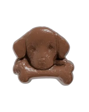5008-Figür Kemik Detaylı Köpek Polikarbon Çikolata Kalıbı