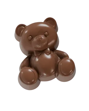 5009-Figür Sevimli Klasik Ayıcık Polikarbon Çikolata Kalıbı